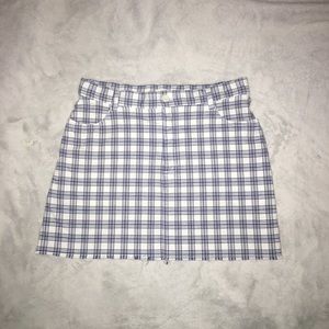 Plaid Juliette skirt